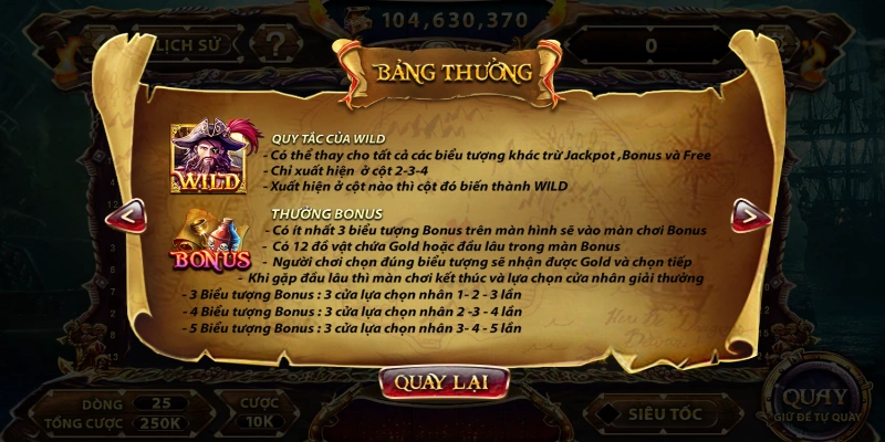 Hướng dẫn đặt cược khi chơi game