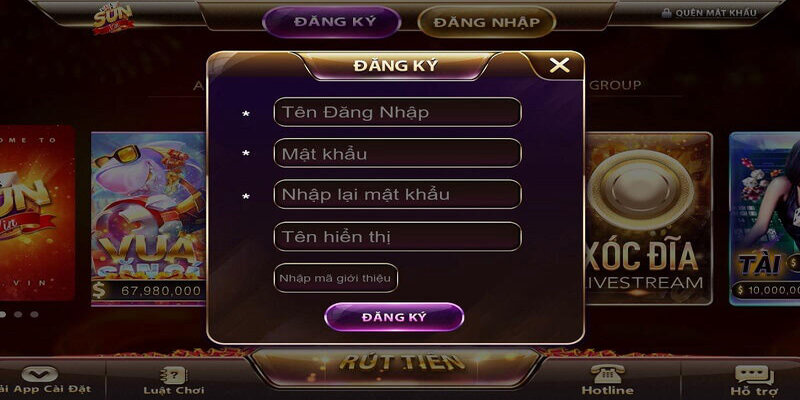 Khi hoàn tất thông tin đăng ký game thủ hãy tiến hành xác nhận