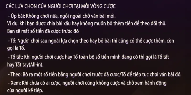 Quy tắc chơi poker cơ bản cho tân thủ